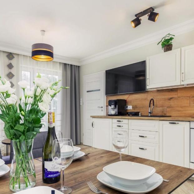 Green Dream Apartment Pobierowo Kryty Basen Kültér fotó